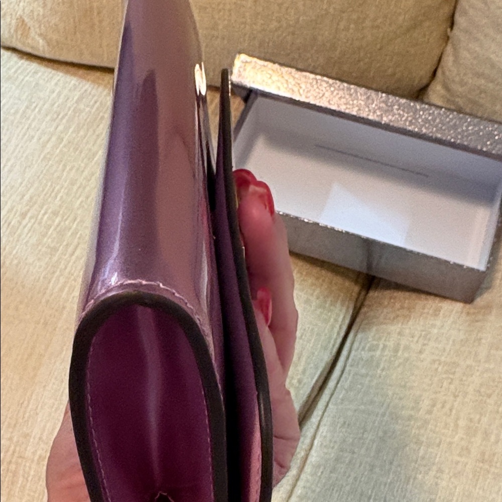 Kate Spade Shimmering Lavender Clutch - Picture 8 of 16